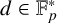d element of double struck upper F Subscript p Superscript asterisk