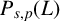 upper P Subscript s comma p Baseline left parenthesis upper L right parenthesis