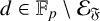 d element of double struck upper F Subscript p Baseline divided by script upper E Subscript German upper F