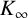 upper K Subscript infinity