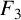 upper F 3