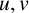 u comma v