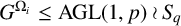 upper G Superscript upper Omega Super Subscript i Baseline less than or equals backslash operatorname upper A upper G upper L left parenthesis 1 comma p right parenthesis wreath product upper S Subscript q