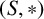 left parenthesis upper S comma asterisk right parenthesis