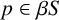 p element of beta upper S