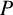 upper P