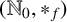 left parenthesis upper N 0 comma asterisk Subscript f Baseline right parenthesis