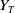 upper Y Subscript upper T