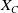upper X Subscript upper C