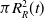 pi upper R Subscript upper R Superscript 2 Baseline left parenthesis t right parenthesis
