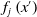 f Subscript j Baseline left parenthesis x Superscript prime Baseline right parenthesis