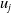 u Subscript j