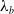 lamda Subscript b