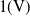 1 left parenthesis normal upper V right parenthesis