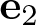 e 2