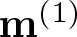 m left parenthesis 1 right parenthesis