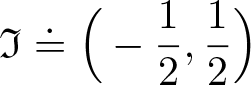 fraktur upper I approaches the limit left parenthesis minus 12 comma 12 right parenthesis