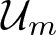 script upper U m