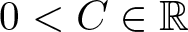 0 less than upper C element of double struck upper R