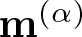 m left parenthesis alpha right parenthesis