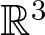 double struck upper R 3