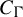 upper C Subscript upper Gamma