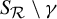 upper S Subscript script upper R Baseline divided by gamma