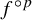 f Superscript ring p