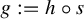 g colon equals h ring s