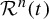upper R Superscript n Baseline left parenthesis t right parenthesis
