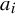 a Subscript i
