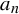 a Subscript n
