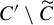 upper C prime backslash upper C overtilde