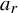 a Subscript r