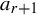 a Subscript r plus 1