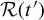 script upper R left parenthesis t prime right parenthesis