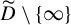 upper D overtilde divided by StartSet infinity EndSet