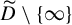 upper D overtilde divided by StartSet infinity EndSet