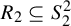 upper R 2 subset of or equal to upper S 2 squared