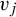 v Subscript j