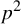 p squared
