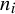 n Subscript i