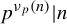 p Superscript nu Super Subscript p Superscript left parenthesis n right parenthesis Baseline vertical bar n