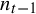 n Subscript t minus 1