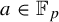 a element of upper F Subscript p