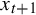 x Subscript t plus 1