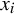 x Subscript i