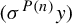 left parenthesis sigma Superscript upper P left parenthesis n right parenthesis Baseline y right parenthesis