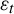 epsilon Subscript t