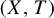 left parenthesis upper X comma upper T right parenthesis